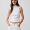 Modern Yarım Yaka Tank Top