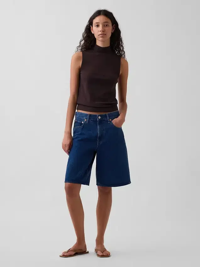 Modern Yarım Yaka Tank Top