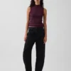 Modern Yarım Yaka Tank Top