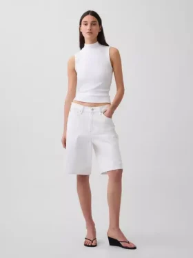Modern Yarım Yaka Tank Top