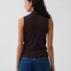 Modern Yarım Yaka Tank Top