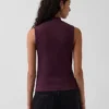 Modern Yarım Yaka Tank Top