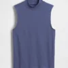 Modern Yarım Yaka Tank Top
