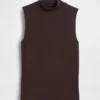 Modern Yarım Yaka Tank Top