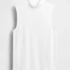 Modern Yarım Yaka Tank Top