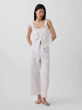 Nakışlı Pijama Pantolonları
