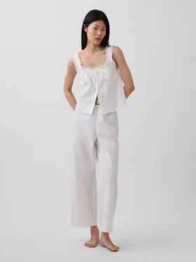 Nakışlı Pijama Pantolonları