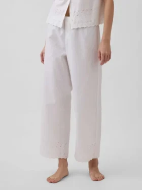 Nakışlı Pijama Pantolonları