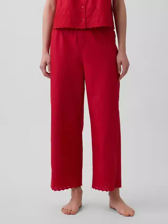 Nakışlı Pijama Pantolonları