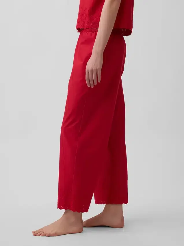 Nakışlı Pijama Pantolonları