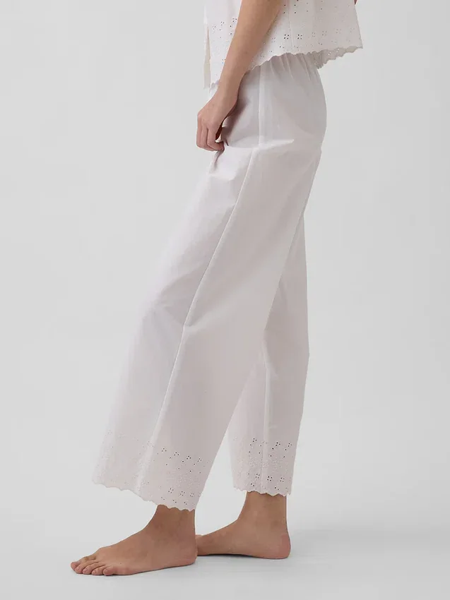 Nakışlı Pijama Pantolonları