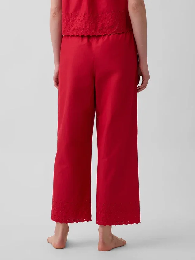 Nakışlı Pijama Pantolonları