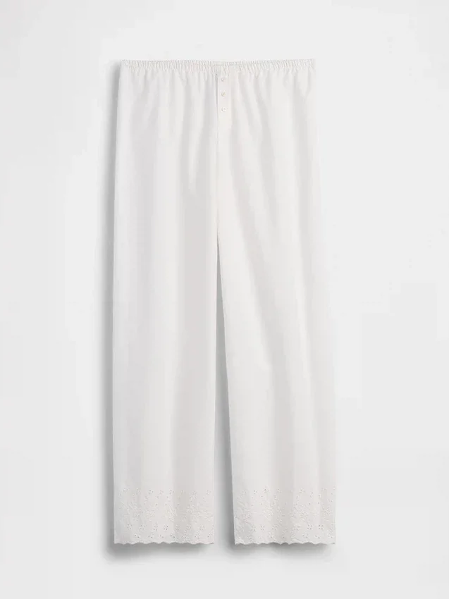 Nakışlı Pijama Pantolonları