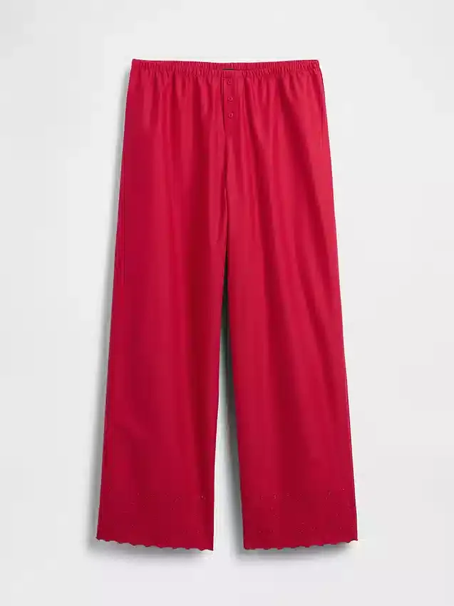 Nakışlı Pijama Pantolonları