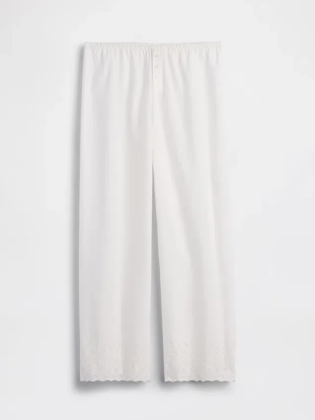 Nakışlı Pijama Pantolonları