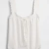 Nakışlı Pijama Tank