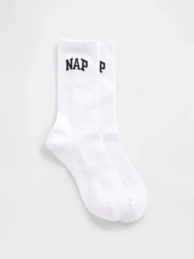 Nap Logolu Crew Çoraplar