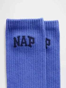 Nap Logolu Crew Çoraplar