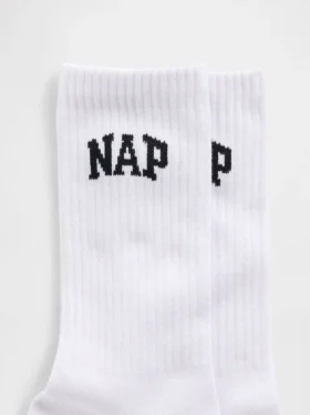 Nap Logolu Crew Çoraplar
