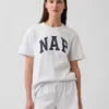Nap Logolu Oversized Pijama Tişört