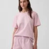 Nap Logolu Oversized Pijama Tişört