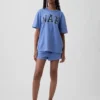 Nap Logolu Oversized Pijama Tişört