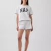 Nap Logolu Oversized Pijama Tişört