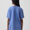 Nap Logolu Oversized Pijama Tişört