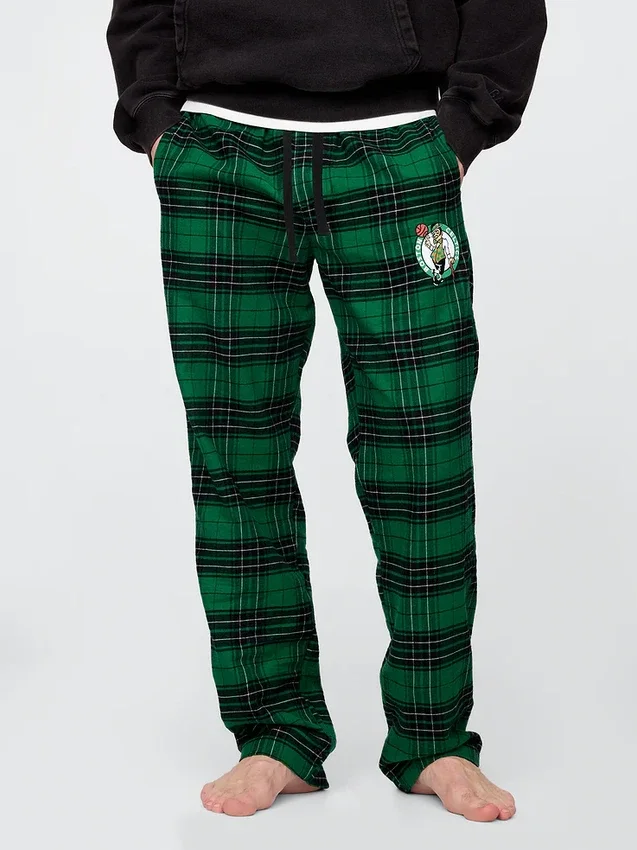 NBA Boston Celtics Flanel Pijama Pantolonları