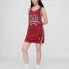 NBA Miami Heat Geri Dönüştürülmüş Jersey Mini Elbise