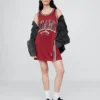 NBA Miami Heat Geri Dönüştürülmüş Jersey Mini Elbise