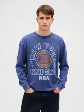 NBA New York Knicks Kısaltılmış Grafik Tişört
