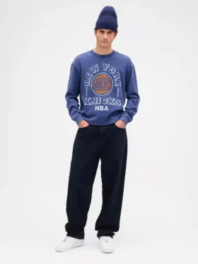 NBA New York Knicks Kısaltılmış Grafik Tişört