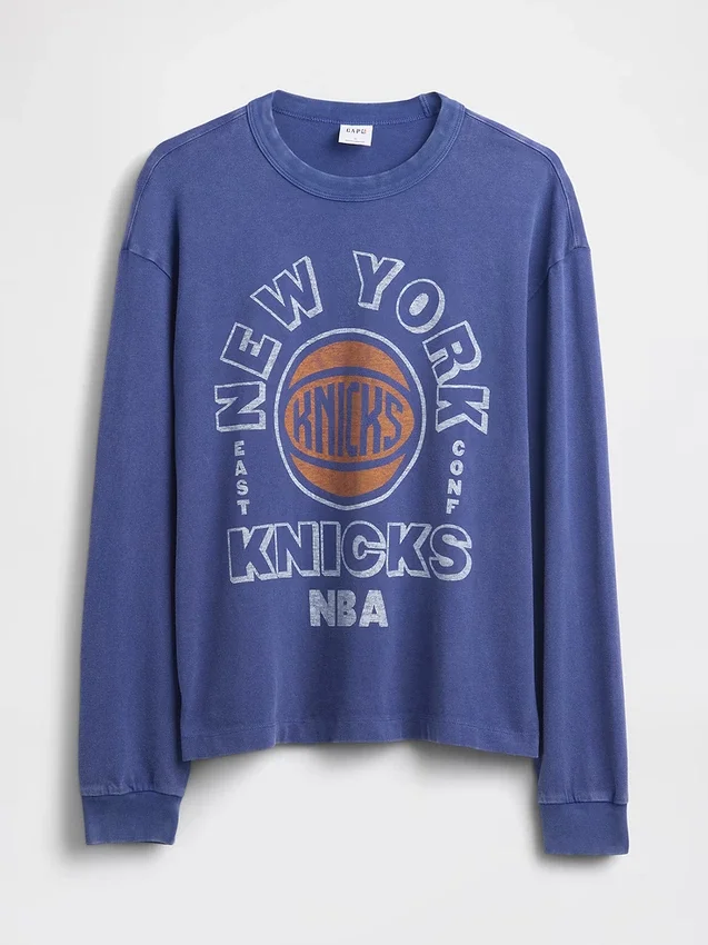 NBA New York Knicks Kısaltılmış Grafik Tişört