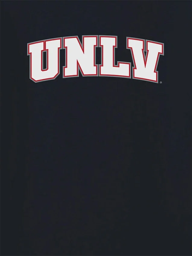 Nevada Üniversitesi Las Vegas Arch Logo İkincil Grafik Tişört