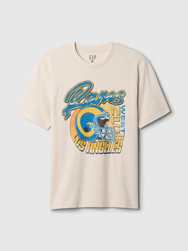 NFL Los Angeles Rams Grafikli Tişört