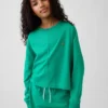Çocuk Ağır Dokuma Oversized Dikişli Tişört