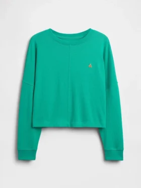 Çocuk Ağır Dokuma Oversized Dikişli Tişört
