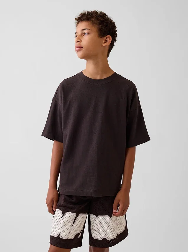 Çocuk Ağır Kaliteli Oversized Tişört