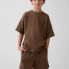Çocuk Ağır Kaliteli Oversized Tişört