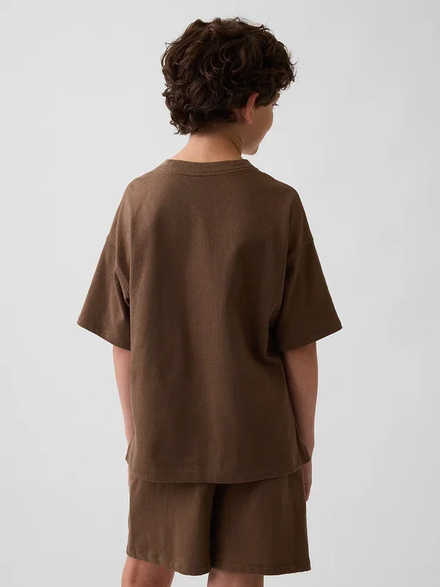Çocuk Ağır Kaliteli Oversized Tişört
