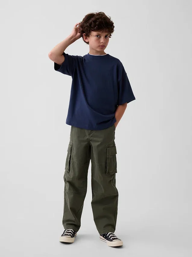Çocuk Ağır Kaliteli Oversized Tişört