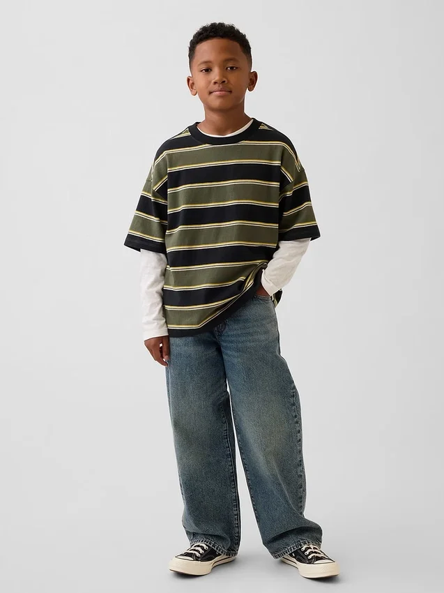 Çocuk Ağır Kaliteli Oversized Tişört