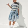 Çocuk Ağır Kaliteli Oversized Tişört