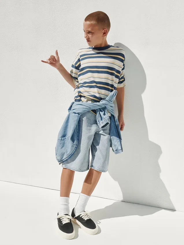 Çocuk Ağır Kaliteli Oversized Tişört