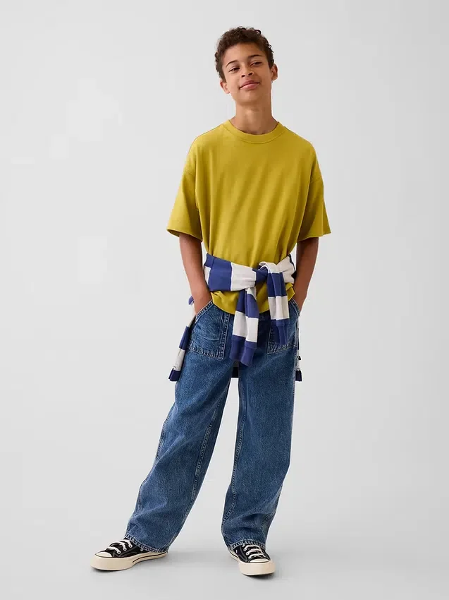 Çocuk Ağır Kaliteli Oversized Tişört