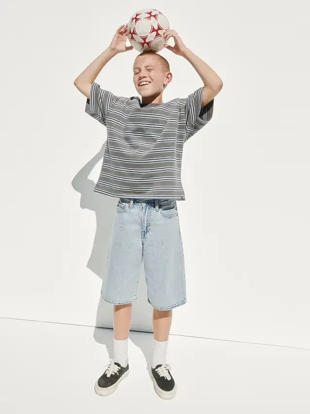 Çocuk Ağır Kaliteli Oversized Tişört