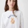 Çocuk Ağır Pamuklu Oversized Tişört