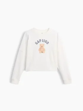 Çocuk Ağır Pamuklu Oversized Tişört