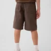 Çocuk Bol Kesim Denim Şortlar